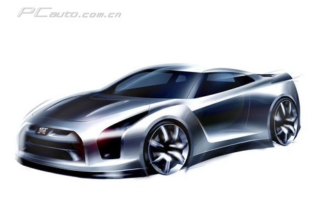 ծa Nissan GT-R Concept DƬ D 